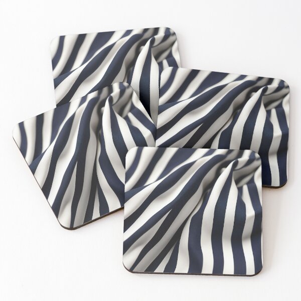 Item preview, Nautical Elegance: The Timeless Allure of Striped Fabric designed and sold by ArtComixHaven.