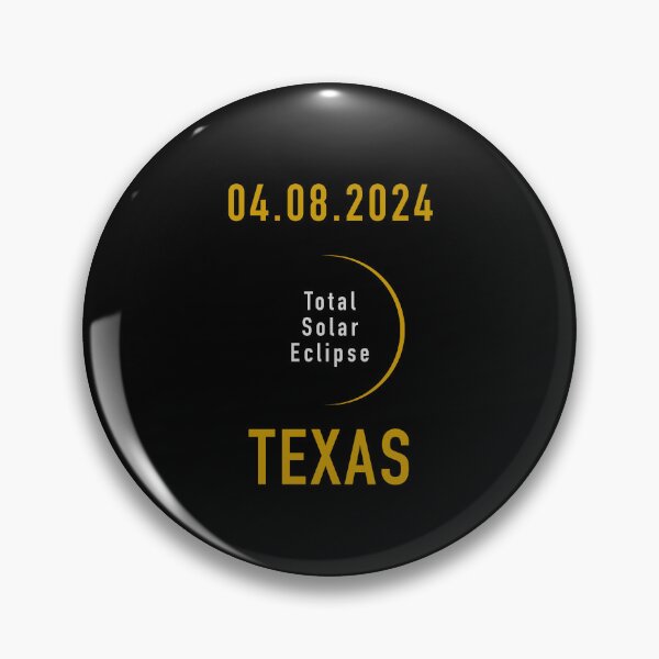 Item preview, Total Solar Eclipse 2024 Texas  designed and sold by ZapTeesDesign.