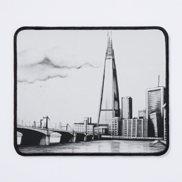 Item preview, "The Shard and Tower Bridge Skyline," designed and sold by Frame of Mind .