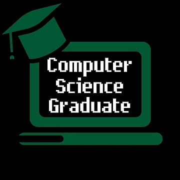 Artwork thumbnail, Computer Science Graduate - Graduation (green) by TesSpace