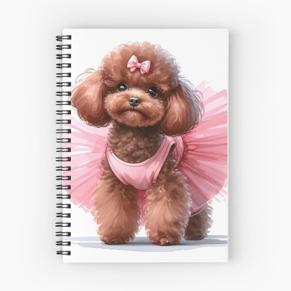 Item preview, Ballerina Poodle in A Pink Tutu designed and sold by toypoodlemom.