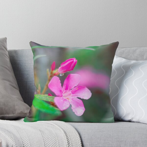 Item preview, cute pink flowers and green small flowers, small pink flowers, Nerium oleander, oleander or Nerium designed and sold by MiMee4451.