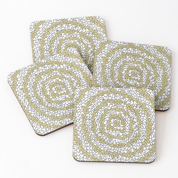 Item preview, Golden pattern maze designed and sold by InspiringLines.