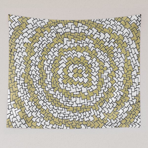 Item preview, Golden pattern maze designed and sold by InspiringLines.