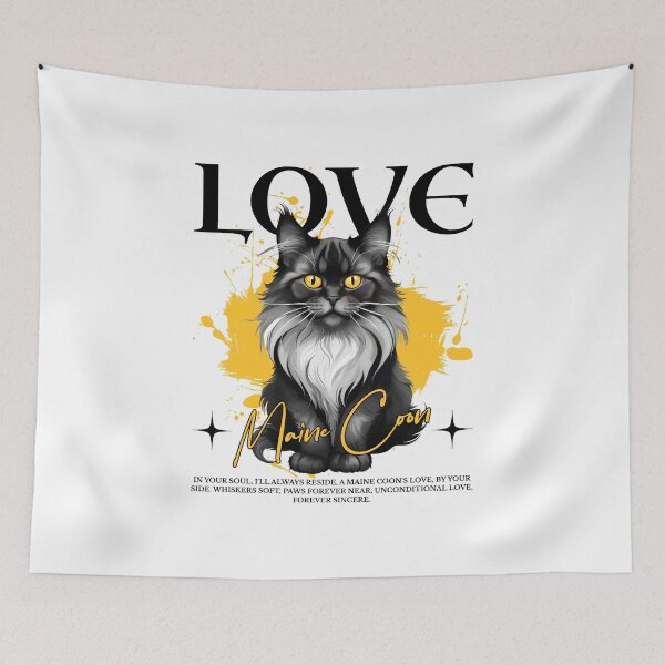Item preview, Maine Coon Love designed and sold by GarmentMonkeyCo.