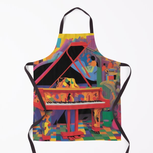 Item preview, A Coloful Scenery With A Piano designed and sold by MusicalArtisty.