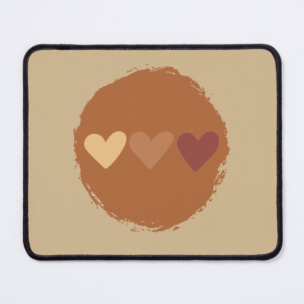 Item preview, Boho Brown Hearts designed and sold by Seedcap7.