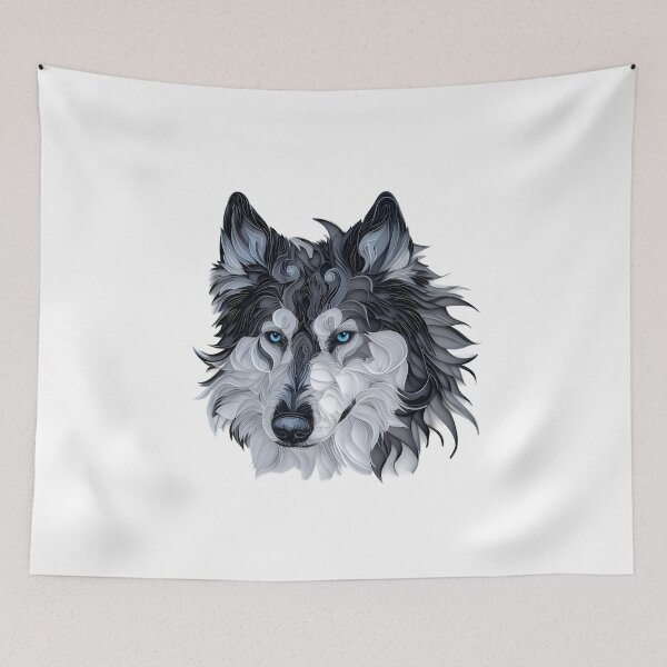 Item preview, Belgian Tervuren in paper kirigami designed and sold by forget45studio.