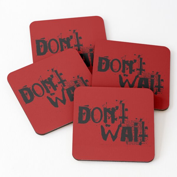 Item preview, DON'T WAIT - Motivational Quotes to Inspire to Be Successful designed and sold by VugArtShop.