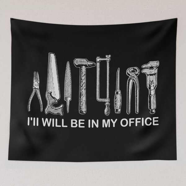 Item preview, I will be in my office woodworking designed and sold by Colorfulman.