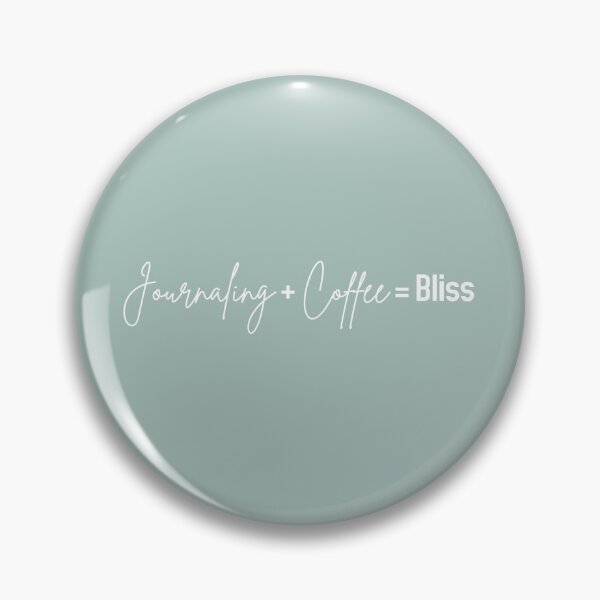 Artikelvorschau, Journaling + Kaffee = Glückseligkeit entworfen und verkauft von Designstation74.