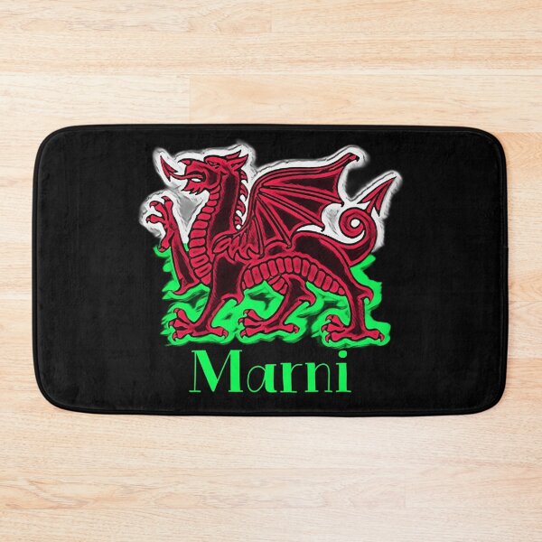 Item preview, MARNI CYMRU DRAIG GOCH DRAGON GREEN designed and sold by Marni Scofidio Desi9ns.