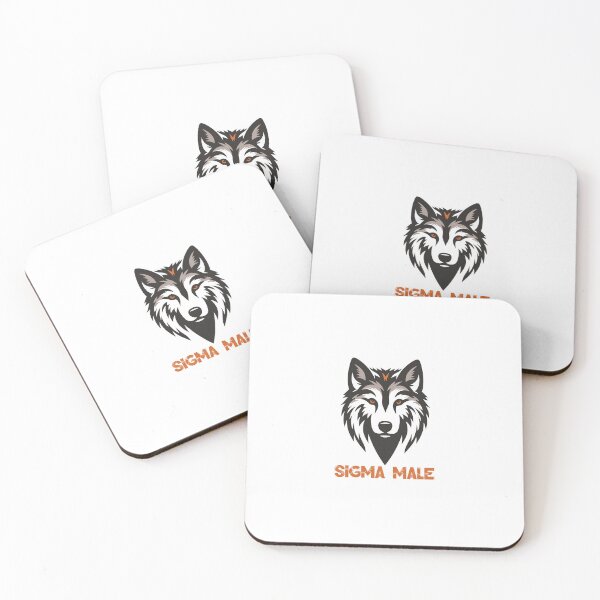Item preview, Sigma Male With Wolf  designed and sold by inkflair2.