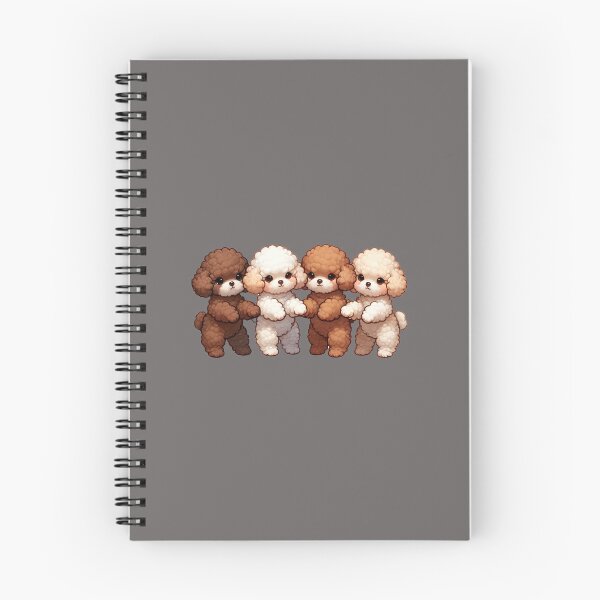Item preview, Cute Poodles Cuddling designed and sold by toypoodlemom.