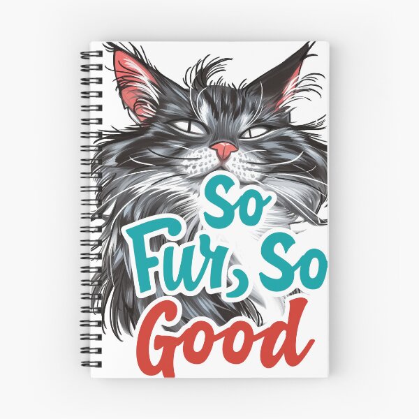 Item preview, So Fur So Good, So Far So Good, Cat Pun, Cat Meme, Silly Cat, Cheeky Cat designed and sold by PrintShangri-La.