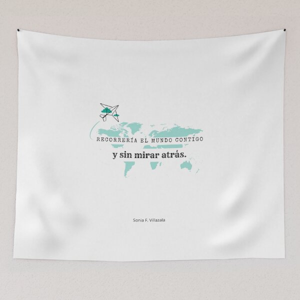 Item preview, El mundo contigo. designed and sold by missiesonita.