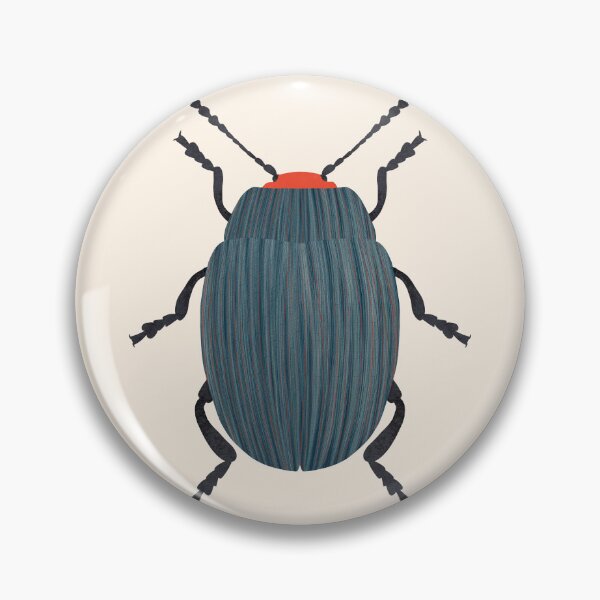 Item preview, Blue and cute Beetle designed and sold by Elbuenlimon.