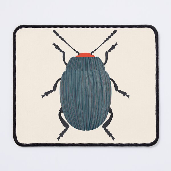 Item preview, Blue and cute Beetle designed and sold by Elbuenlimon.
