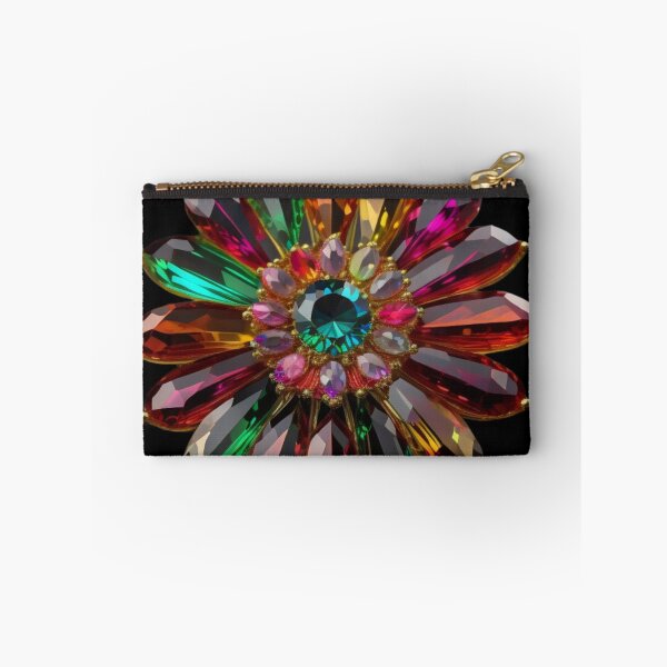 Item preview, Sparkling Flower Brooch: A Dazzling Display of Color designed and sold by gallofoto.