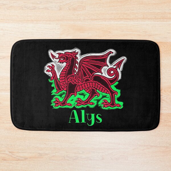 Item preview, ALYS CYMRU DRAIG GOCH DRAGON GREEN designed and sold by Marni Scofidio Desi9ns.