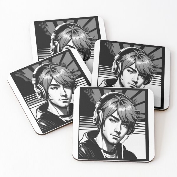 Item preview, DJ anime boy | cyberpunk #3 designed and sold by Nagikseyanart.
