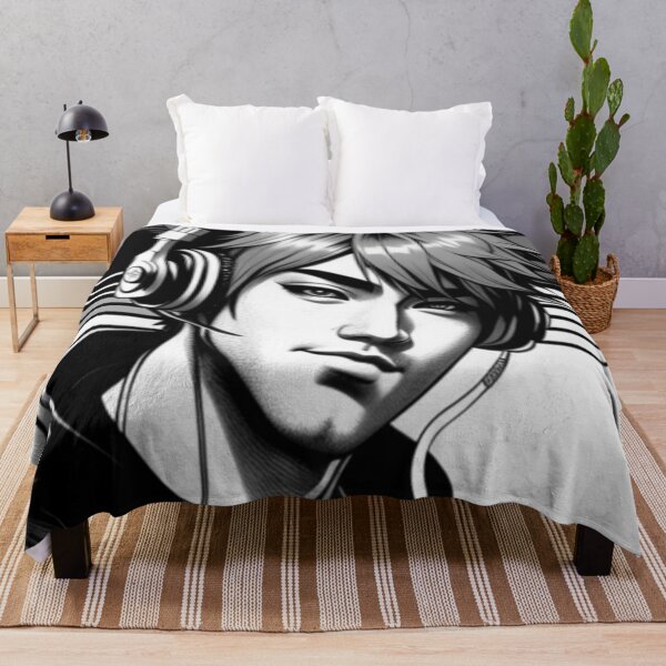 Item preview, DJ anime boy | cyberpunk #3 designed and sold by Nagikseyanart.