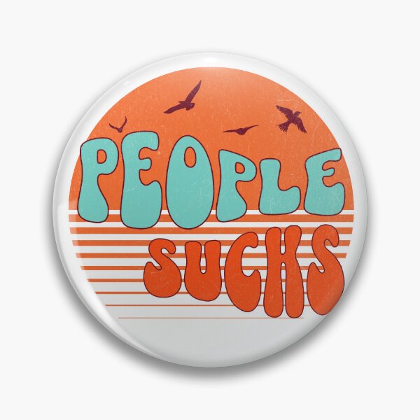 Item preview, People Sucks | Retro design designed and sold by CraftedConcepts.