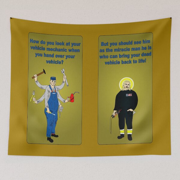 Item preview, Vehicle technicians, at your service. designed and sold by ALF2023.