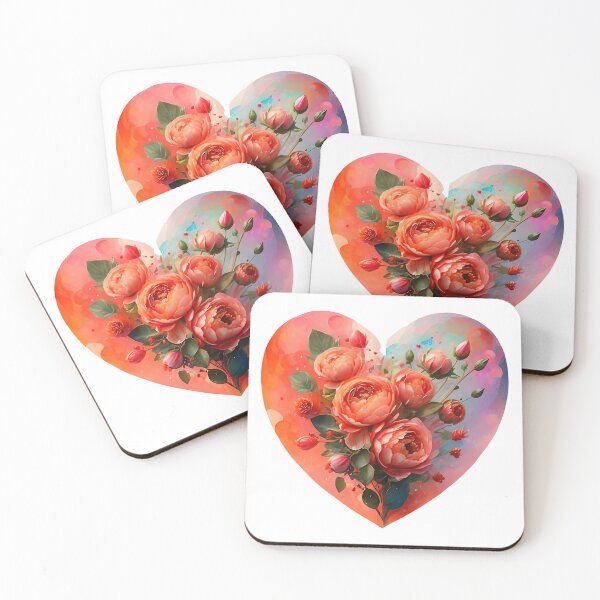 Item preview, Heart in Bloom: A Valentine's Day Painting designed and sold by Delemore Art.
