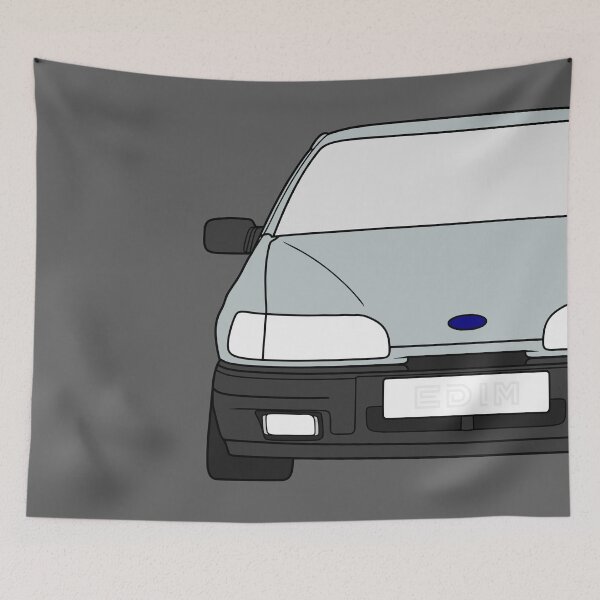 Item preview, Ford Sierra MK2 silver designed and sold by EdimDesign.