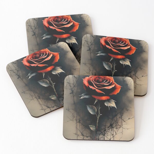 Item preview, Red rose designed and sold by MatrixTattoo.