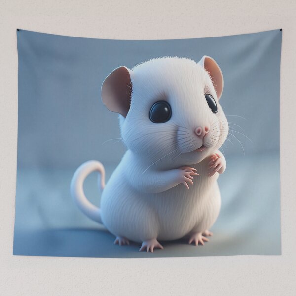 Item preview, White Animal, Elephant, cute, fuffly, mini, baby, kids, children designed and sold by Cyber Kids.