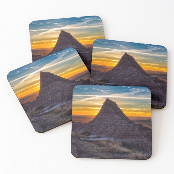 Item preview, Sunset in the Badlands - South Dakota designed and sold by Kathy Weaver.