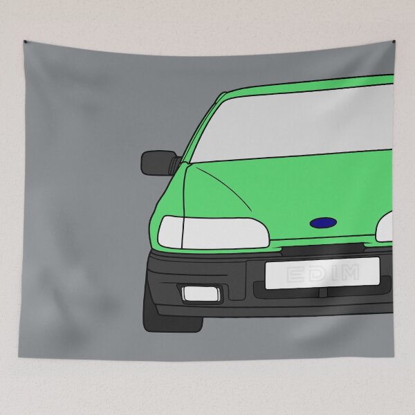 Item preview, Ford Sierra MK2 light calypso green designed and sold by EdimDesign.