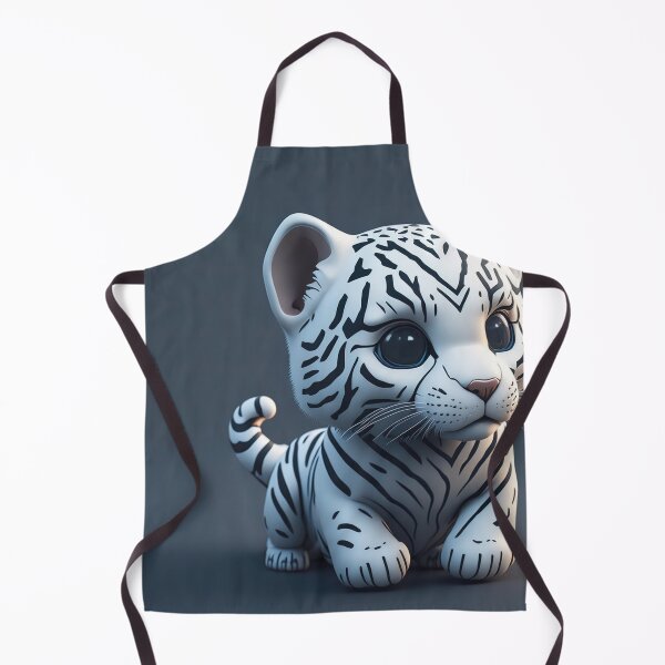 Item preview, White Animal, Lion, cute, fuffly, mini, baby, kids, children designed and sold by Cyber Kids.