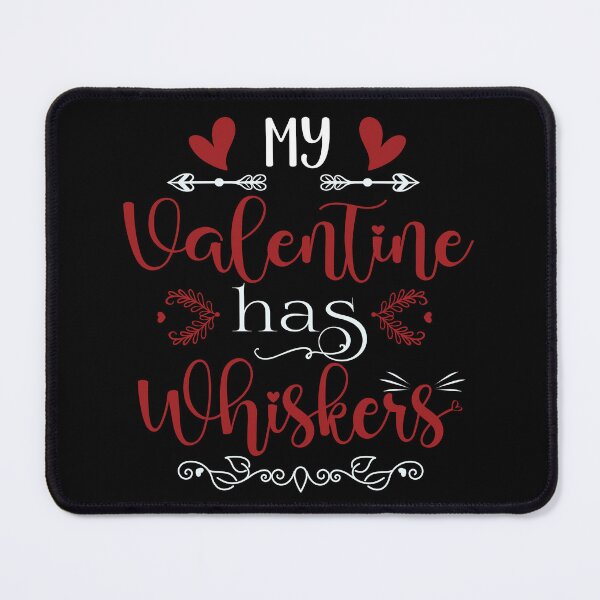 Item preview, Valentine Whiskers! designed and sold by DeeTeezDesign.