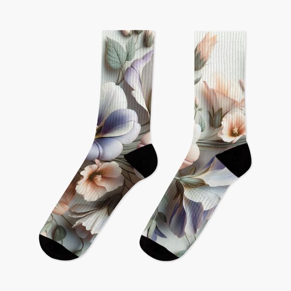 Item preview, Ethereal Blooms Adrift in Serenity's Soft Pastel Embrace designed and sold by ArtComixHaven.