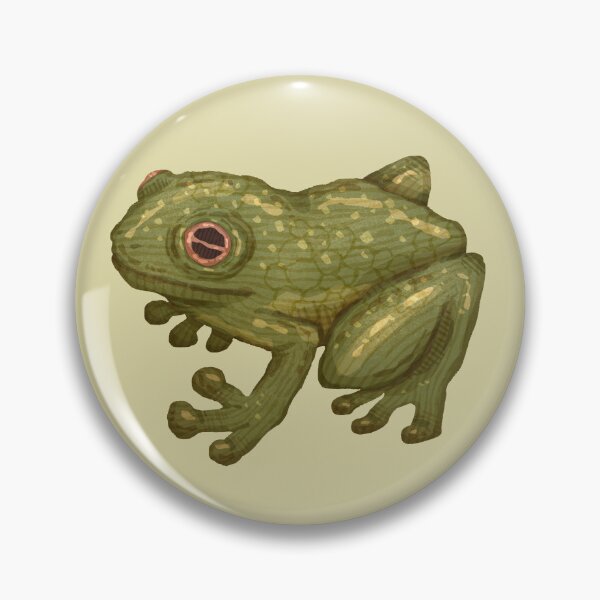Item preview, Green Frog Hand-Painted designed and sold by baxilur.