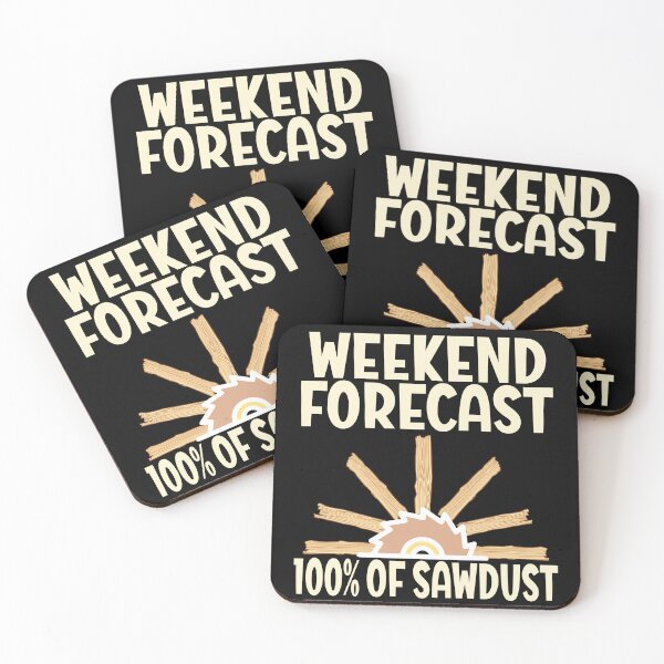 Item preview, weekend forecast 100 percent of sawdust designed and sold by Colorfulman.