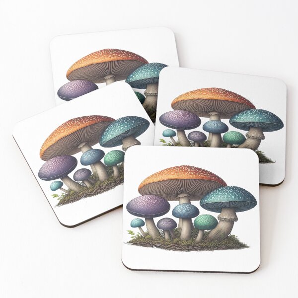 Item preview, Mushrooms designed and sold by Angry Swan Designs.