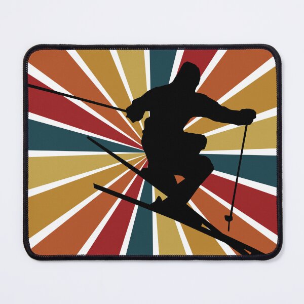 Item preview, Retro Ski Silhouette designed and sold by elyou-designs.