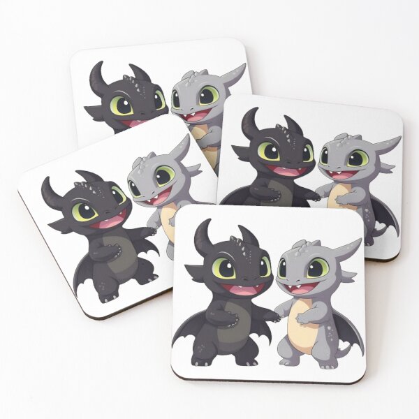 Item preview, Two cool toothless dancing together  designed and sold by sweetiejojo.