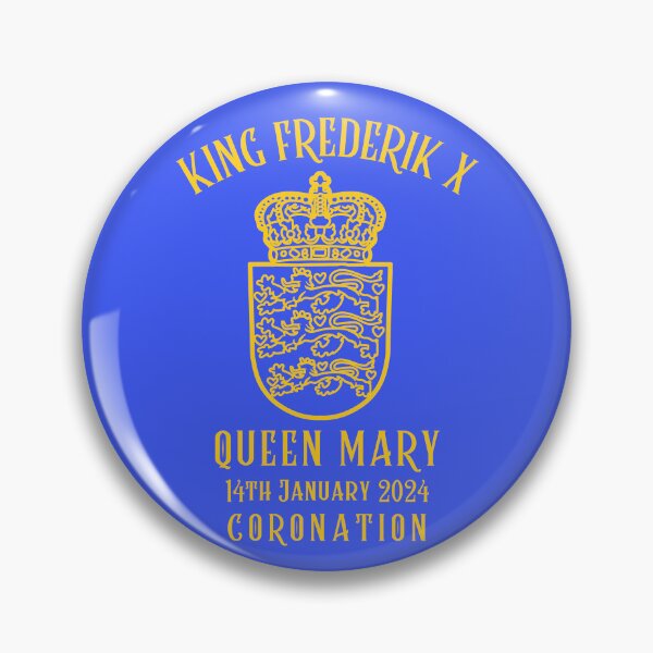 Item preview, King Frederik x queen Mary coronation 14th january 2024  designed and sold by Lady-Frost.