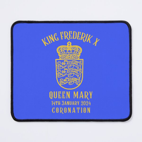 Item preview, King Frederik x queen Mary coronation 14th january 2024 designed and sold by Lady-Frost.
