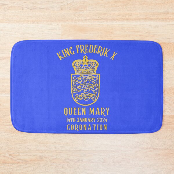 Item preview, King Frederik x queen Mary coronation 14th january 2024  designed and sold by Lady-Frost.