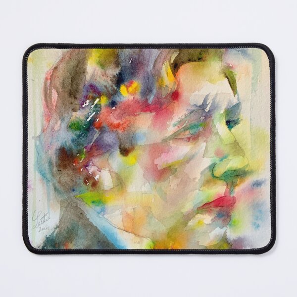 Item preview, OSCAR WILDE watercolor portrait .32 designed and sold by lautir.