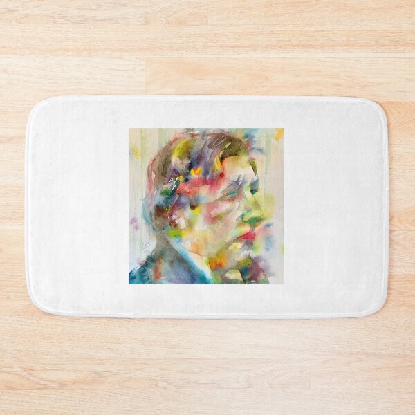 Item preview, OSCAR WILDE watercolor portrait .32 designed and sold by lautir.