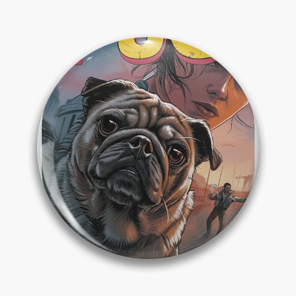 Item preview, Pug el PÓSTER DE LA PELÍCULA designed and sold by forget45studio.