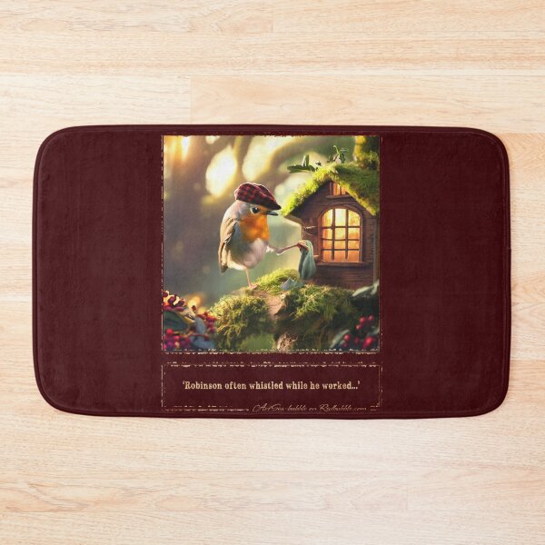 Item preview, (With text) 'Robinson often whistled while he worked…' designed and sold by ArtSea-Bubble.
