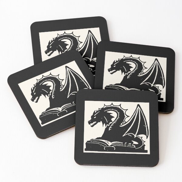 Item preview, Fantasy Dragon Reading a Book designed and sold by ArtemMKV.